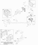 Part Location Diagram of 791408 Briggs and Stratton Guard-Muffler